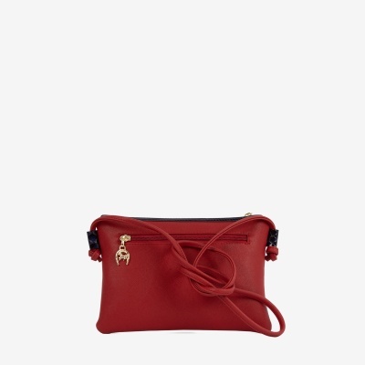 Mala de Tiracolo Honor Azul-Vermelho