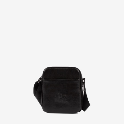 Bolsa Tiracolo Gentleman Preto