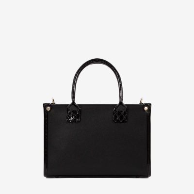 Mala de Mão Cherry Blossom Preto