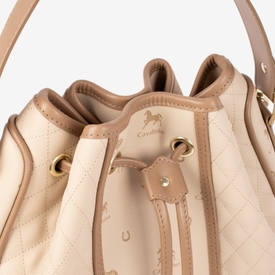 Mala de Cordão Di Cavallo Bege