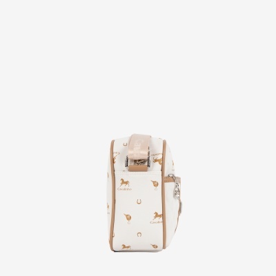 Mala de Tiracolo Di Cavallo Branco