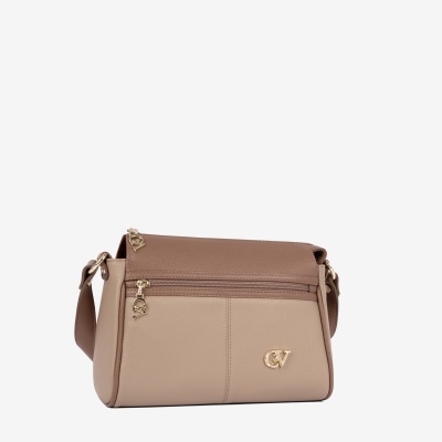 Mala de Tiracolo Areia Signature CV By Cavalinho