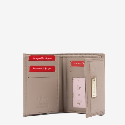 Carteira "La Vie" Cinza