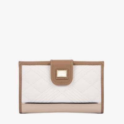 Carteira Poésie "Azul Bege"