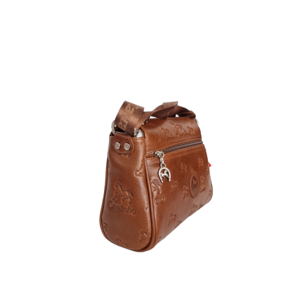 Bolsa Tiracolo Cavalo Lusitano Camel