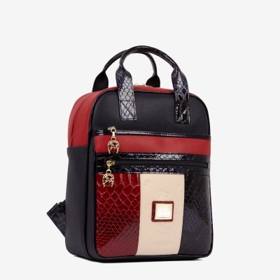Mochila Honor Azul-Vermelho