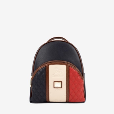 Mochila Sublime Azul-Vermelho