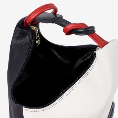 Mochila Only By Cavalinho Azul -Vermelho