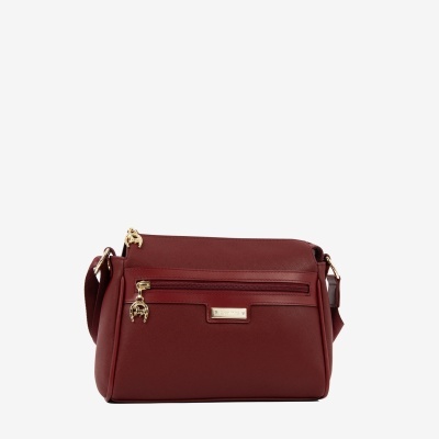 Mala de Tiracolo "La Vie" Bordô