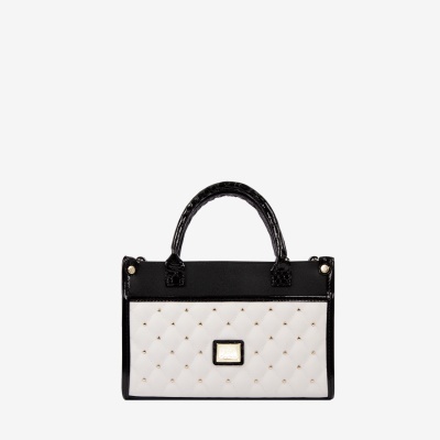 Mala de Mão Craft Branco-Preto