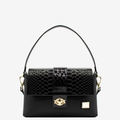 Bolsa de Mão Cherry Blossom Preto