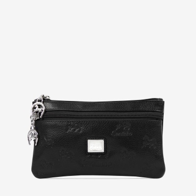 Bolsa Cosméticos Cavalo Lusitano Preto