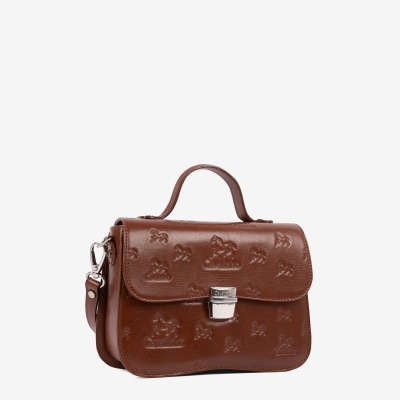 Mala de Mão Cavalo Lusitano Camel