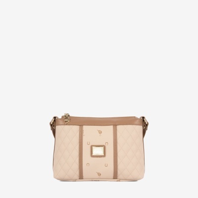 Mala de Tiracolo Di Cavallo Bege