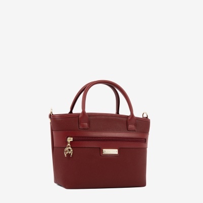 Bolsa de Tiracolo "La Vie" Bordô