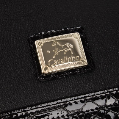 Mala de Mão Cherry Blossom Preto