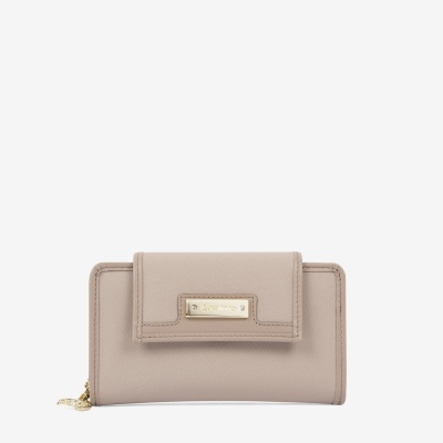 Carteira "La Vie" Cinza