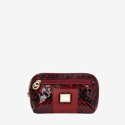 Bolsa Cosméticos Honor Bordô- Cavalinho