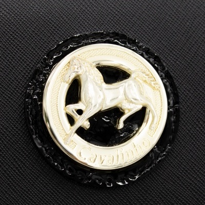 Pasta Cherry Blossom Preto - Cavalinho