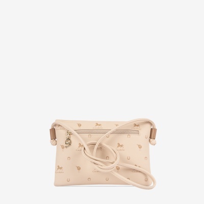 Mala de Tiracolo Di Cavallo Bege