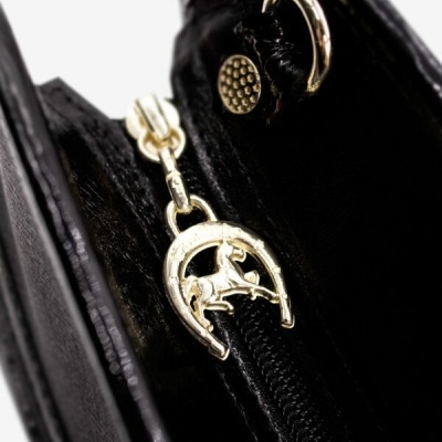 Pasta Cherry Blossom Preto - Cavalinho