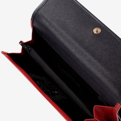 Carteira Horse By Cavalinho Azul-Vermelho