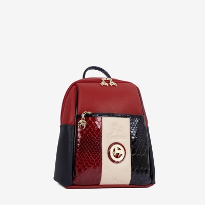 Mochila Honor Azul-Vermelho