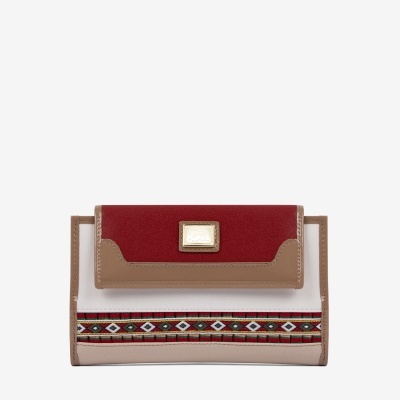 Carteira Twist Multi-Vermelha