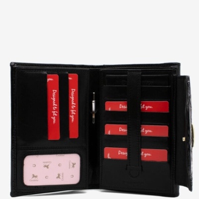 Carteira Craft Branco-Preto