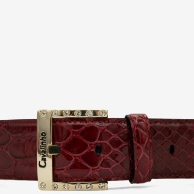 Cinto Clássico Galope Vermelho Cavalinho