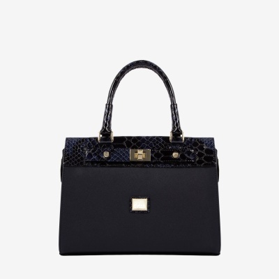 Mala de Ombro Cherry Blossom Azul