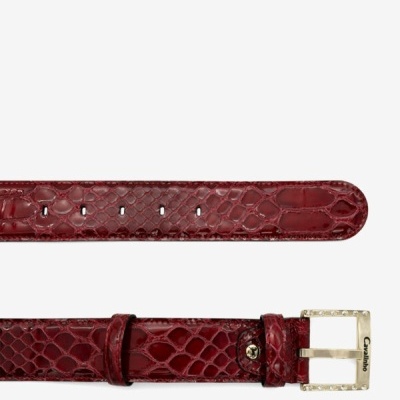 Cinto Clássico Galope Vermelho Cavalinho