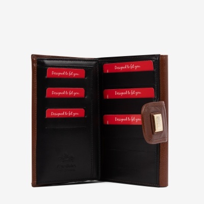 Carteira Poésie Preto-Mel