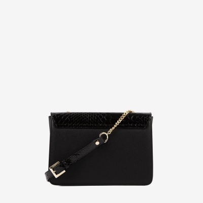 Mala de Tiracolo Cherry Blossom Preto