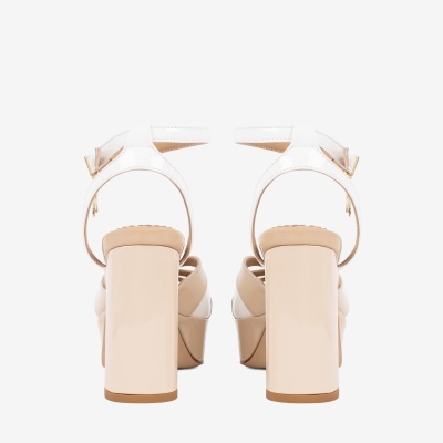 Sandália Fortezza Multi-Bege