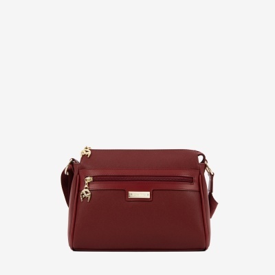 Mala de Tiracolo "La Vie" Bordô