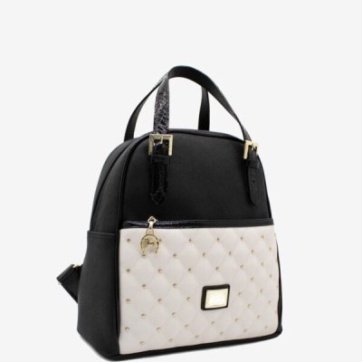 Mochila Craft Branco-Preto