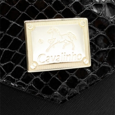 Bolsa Tiracolo Preto Cherry Blossom - Cavalinho