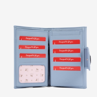 Carteira L'Essence Azul Claro