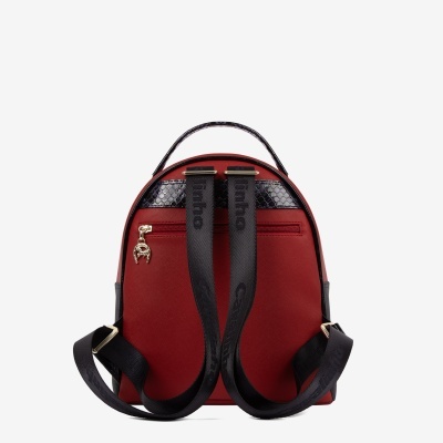 Mochila Honor Azul-Vermelho