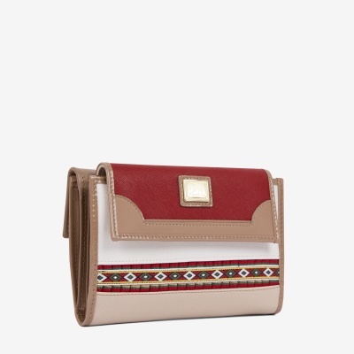 Carteira Twist Multi-Vermelha