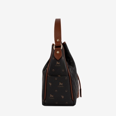 Mala de Cordão Di Cavallo Preto Mel