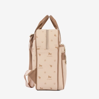 Mochila Di Cavallo Bege
