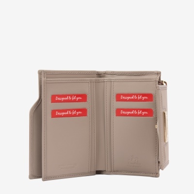 Carteira "La Vie" Cinza