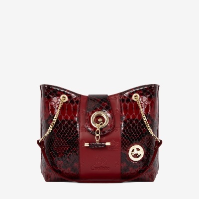 Bolsa de Ombro Honor Bordô- Cavalinho