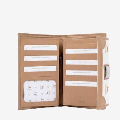 Carteira Di Cavallo Branco