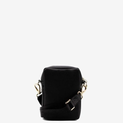 Bolsa Tiracolo Cherry Blossom Preto  -Cavalinho