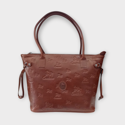 Mala de Ombro Cavalo Lusitano Camel