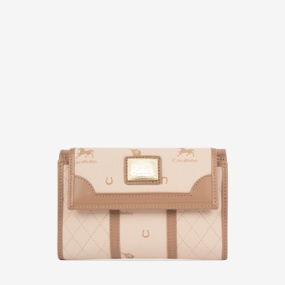 Carteira Di Cavallo Bege
