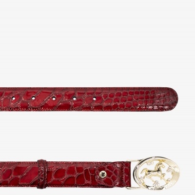 Cinto Clássico Galope Vermelho 817 -  Cavalinho